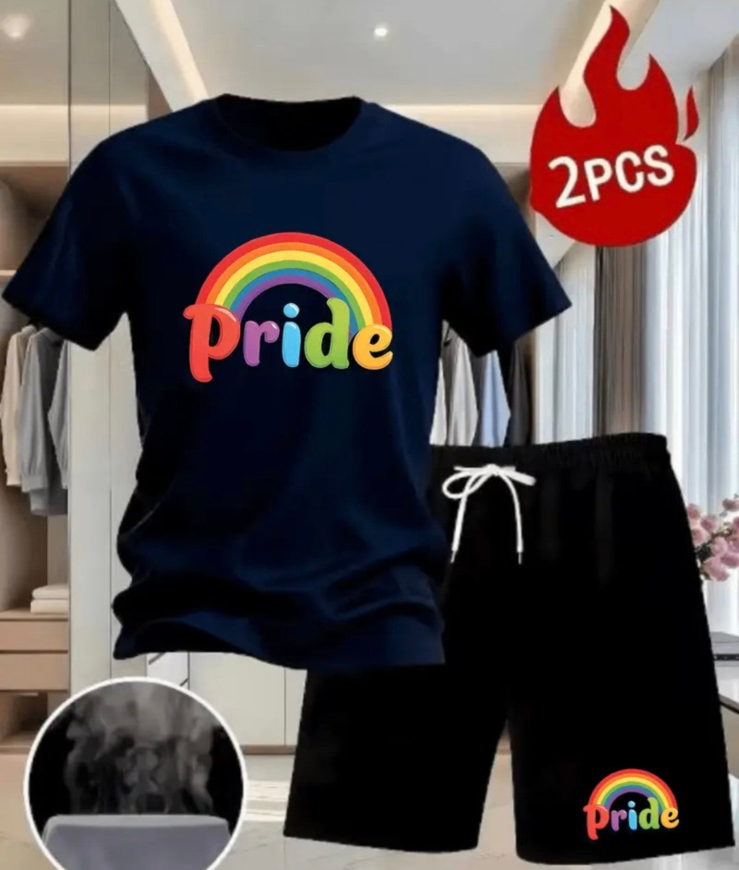 LGBTQ+ t-shirt with Shorts