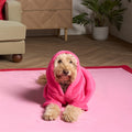 Dog Hoodie Blanket - Hot Pink