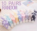 3/6/10 Pairs Women's Plush Coral Fleece
