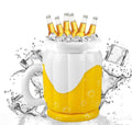 Inflatable Cooler, Party Floating Portable Beverage Rack for Summer, Party, Pool, Water Fun, Beach, Theme Art