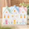 Pastel House Incense Cone Burner and Tealight Holder